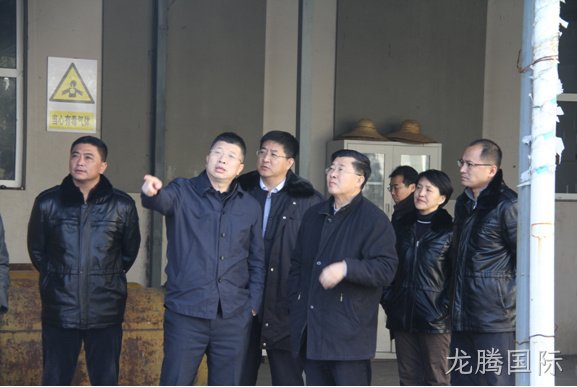 保税区卢林主任节前到我公司检查安全生产工作